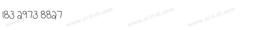 183 2973 8827字体转换